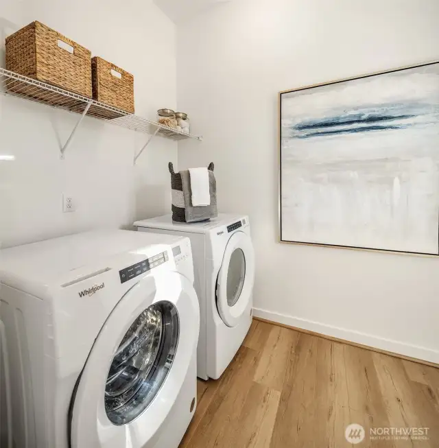 Laundry Room includes washer & dryer.  Photos are for illustrative purposes