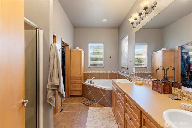 Large kitchen/family room with views