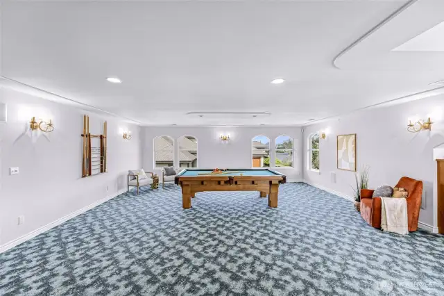 Extra large and open room has endless potential for entertaining and everyday living