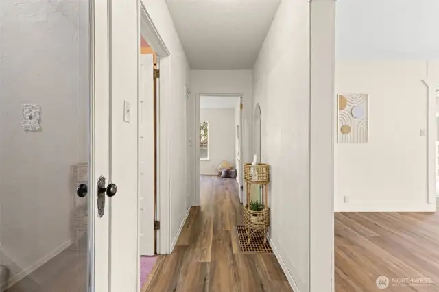 Main level hallway