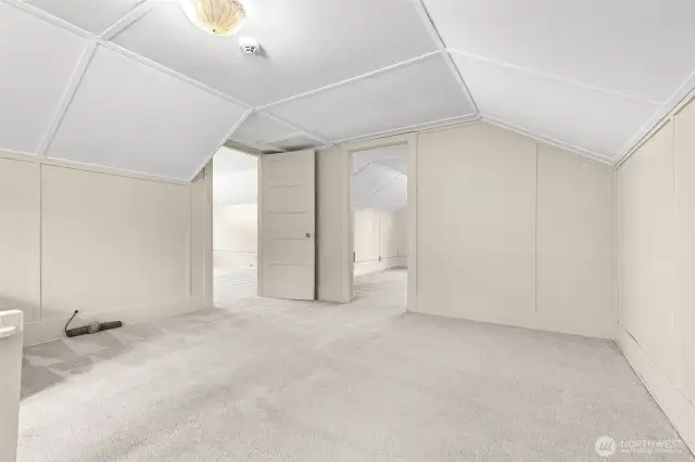 Loft area upper level