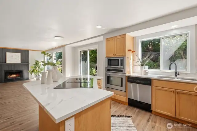 Stainless steel appliances!
