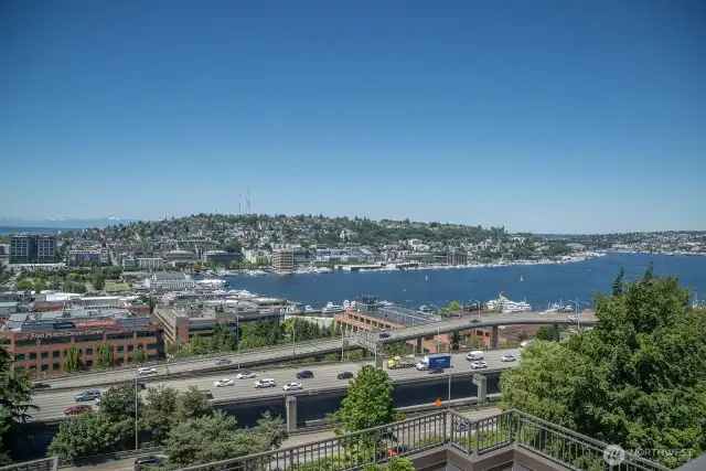 View from primary deck