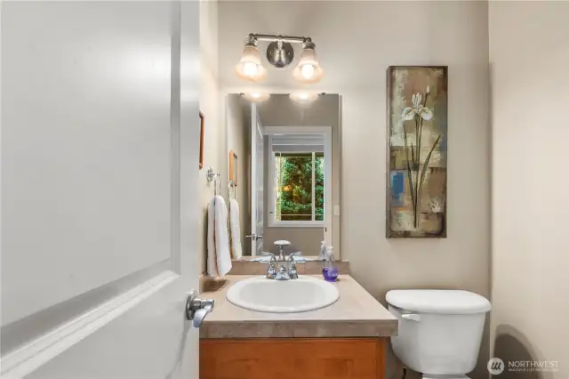 Half bath for guests