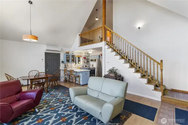 Main floor entry