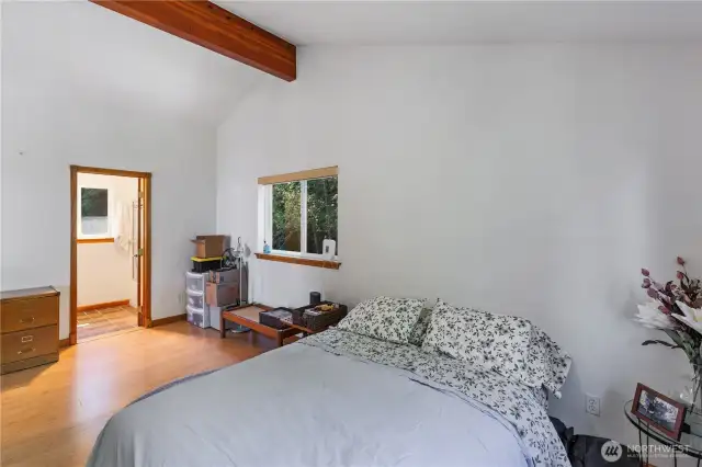 Upper level primary bedroom
