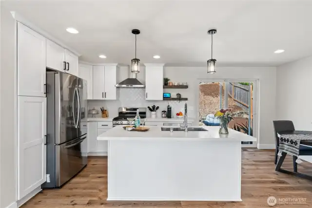 Open Concept Kitchen