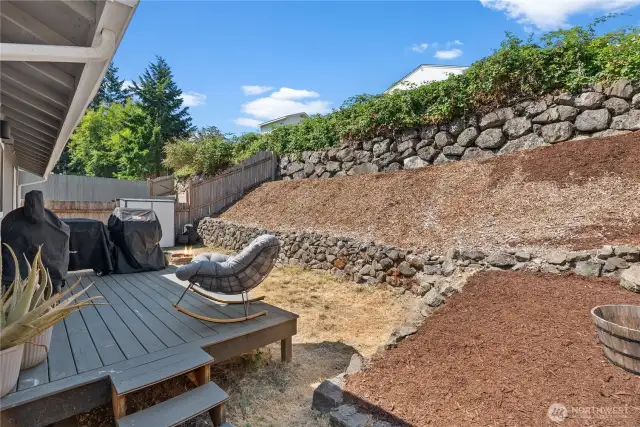 Fully Fenced Backyard