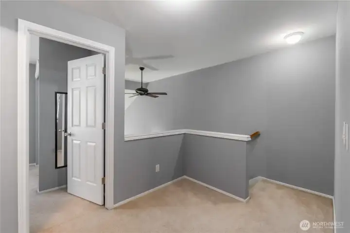 Landing at top of the stairs