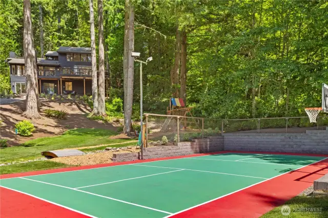 Lighted Sport Court
