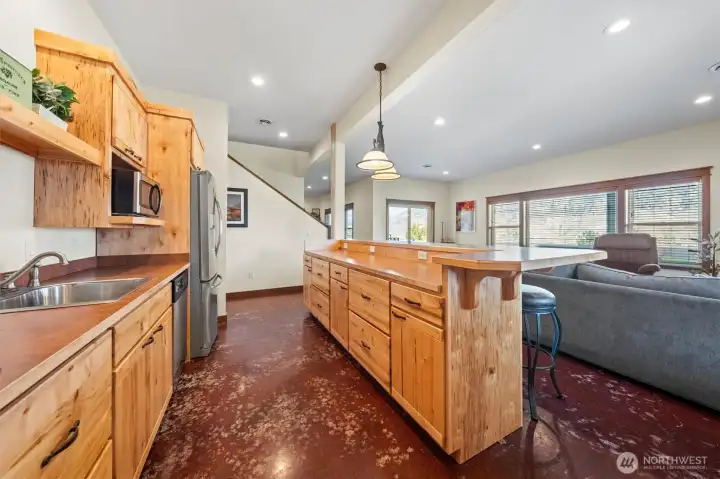 Downstairs kitchen