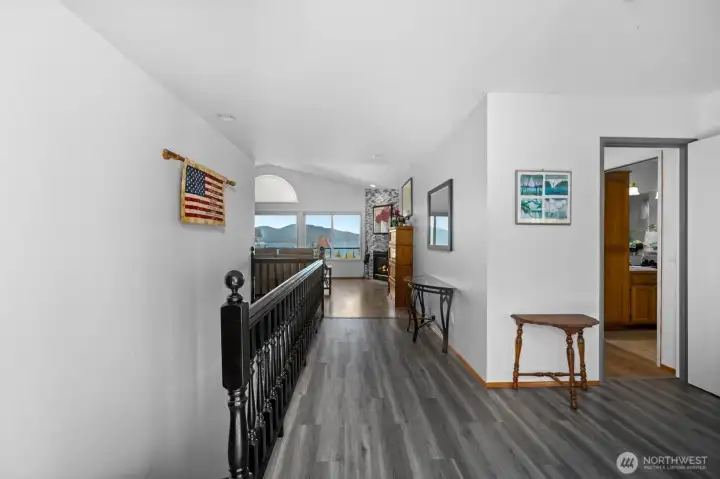 Look at the views beyond as you enter this home.