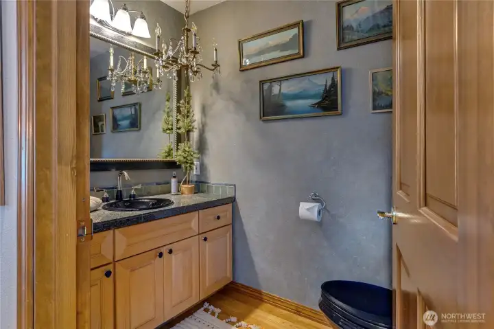 Main floor bathroom
