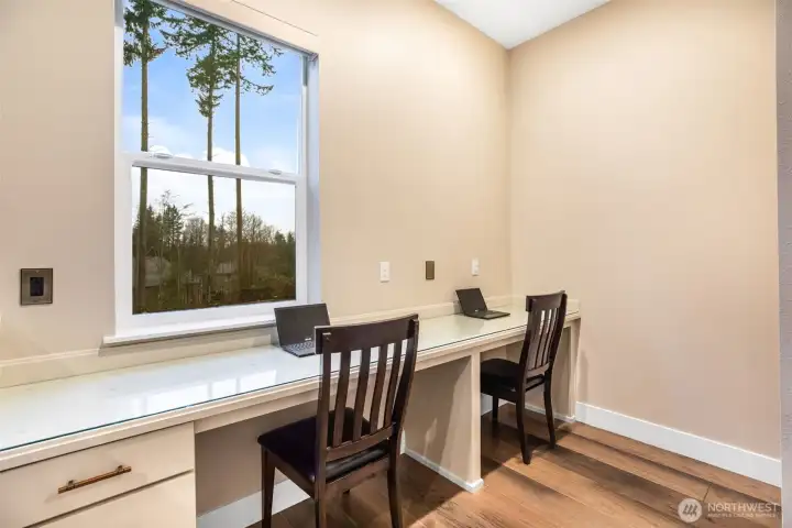 Tech Center off Dining Room