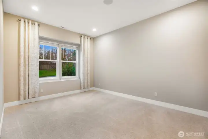 Downstairs guest suite