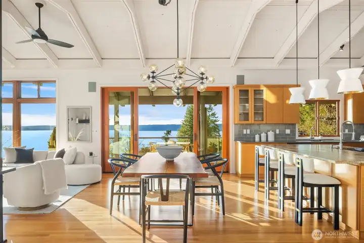 Architectural design allying aesthetics to function.