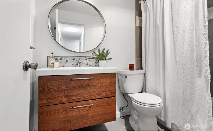 Second bathroom upstairs