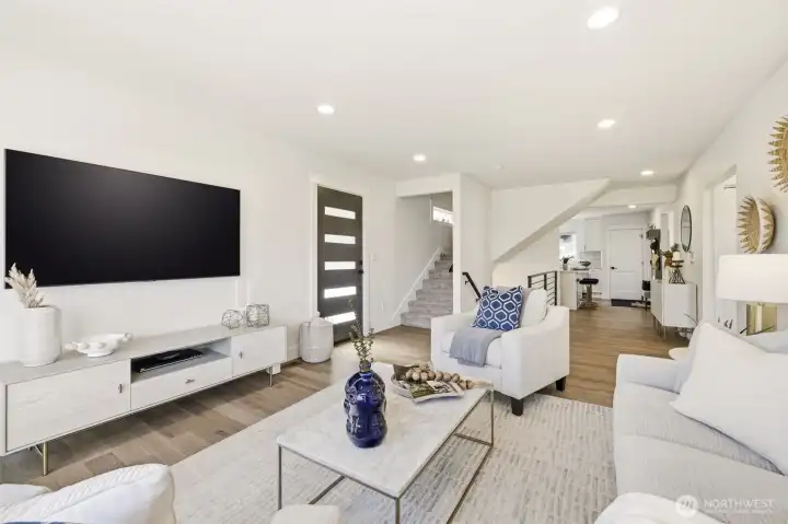 Complete Renovation 2018-Enter to Gleaming Hardwoods and bright spaces