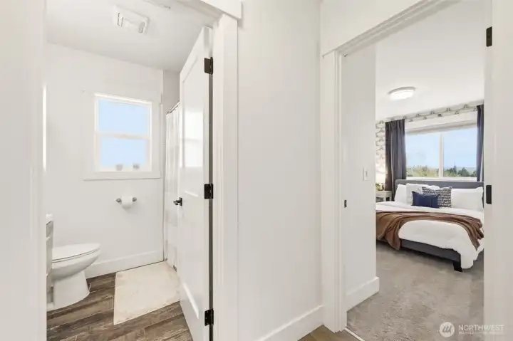 Main Level Adjacent Full Bath