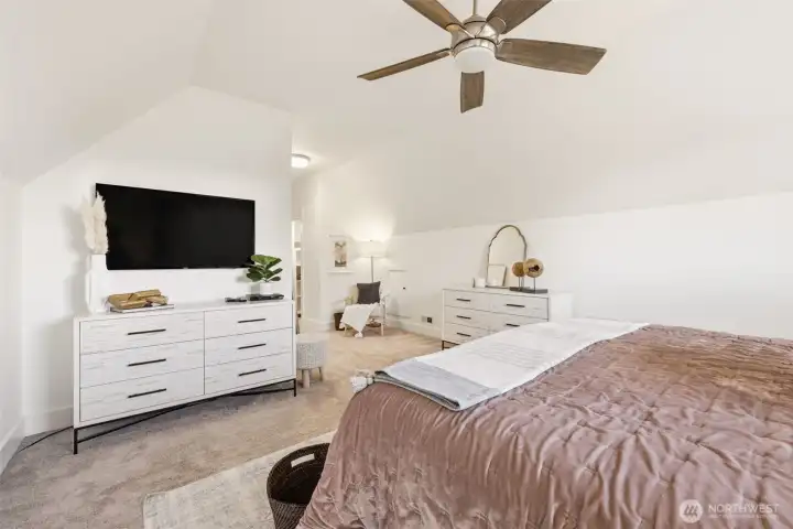 High Ceilings  &  Ceiling Fan