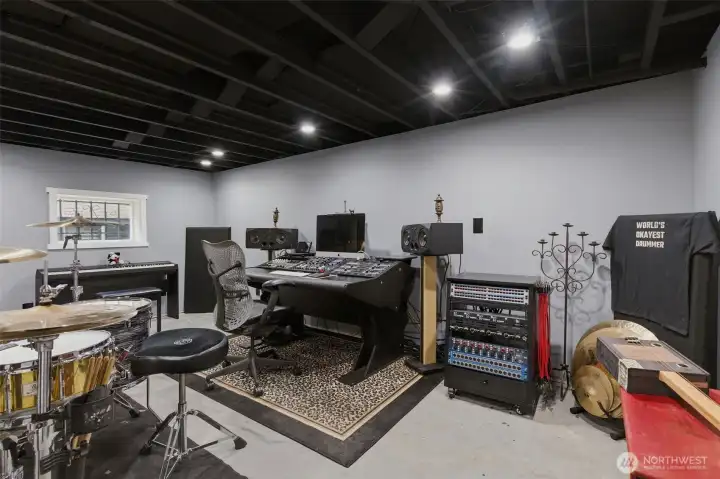This space will be whatever you need it to be, dedicate it to music, art, family - or all of it.