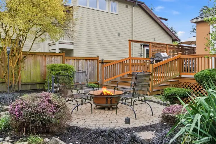 Fire pit moments are the most memorable moments.