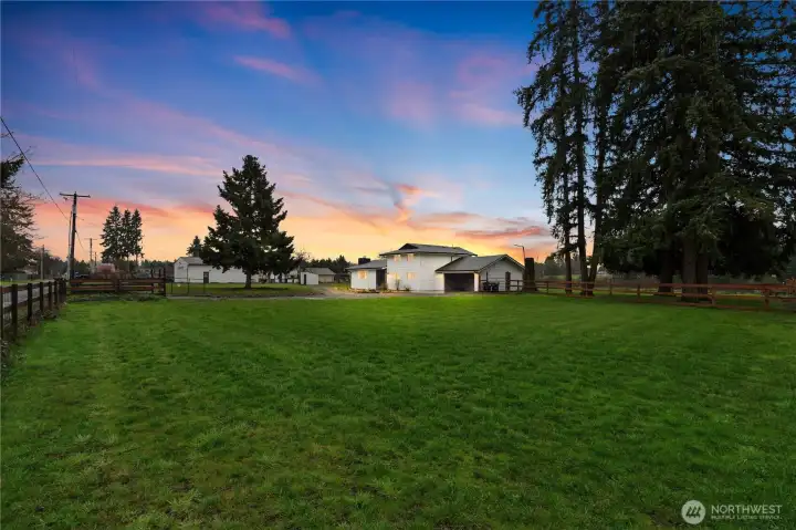 Welcome home! This modern farmhouse on just over 4 acres with a detached shop.