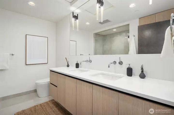 Primary Bathroom with Double Vanity Primary Bathroom with Double Vanity