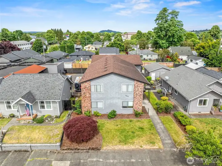 Arial of property