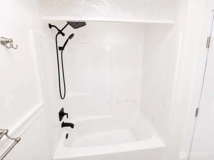 upstairs hallway bathroom