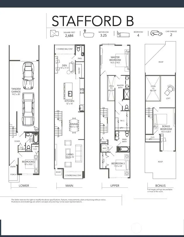 Actual home floor plan