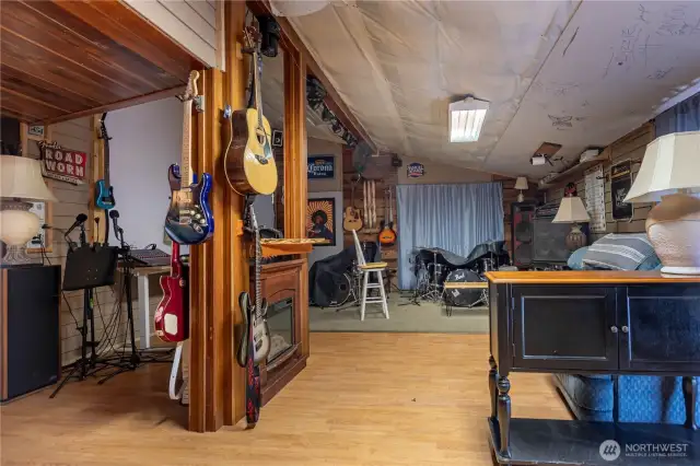 Flex Space/Theater Music room