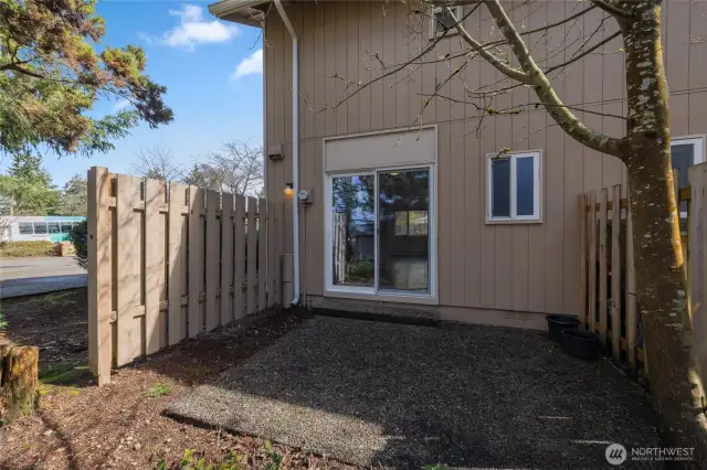 Another view of your patio