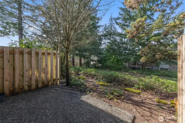 No neighbors backing your home