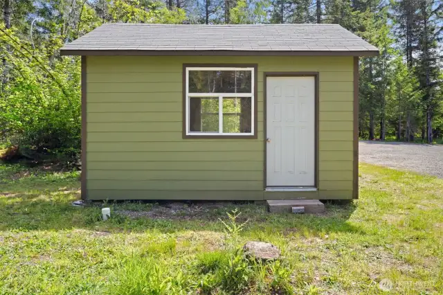 Outbuilding exterior