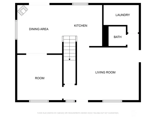 Floor plan- main floor