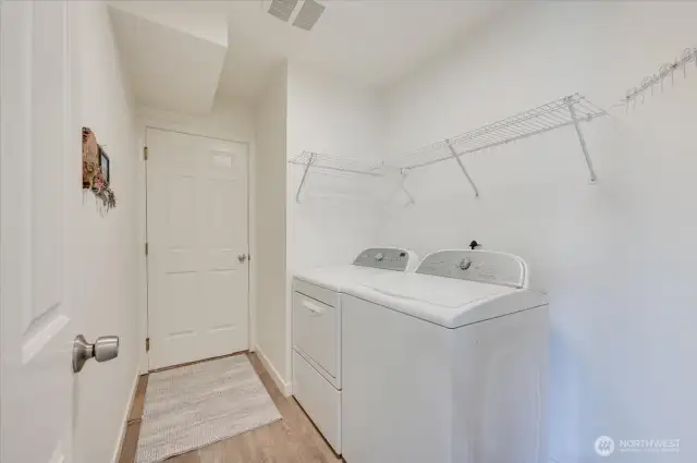 Powder room on the main floor