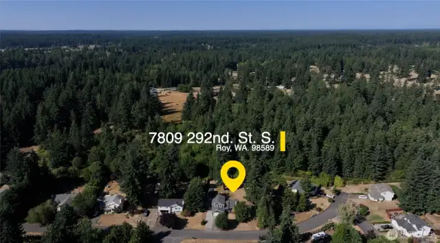 The placement of the property in the community of Oakview Heights.