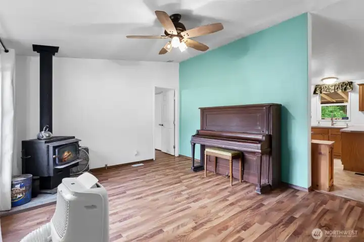 Living room as you walk in through the door.