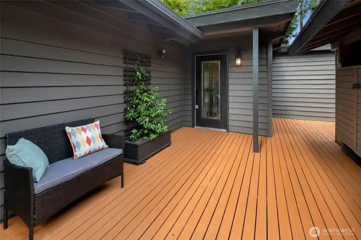 Mid Century in Kirkland with many updates.