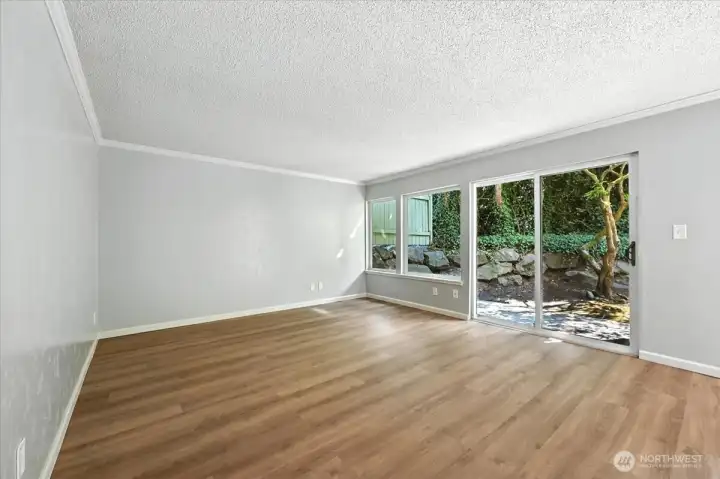 Nice size living room