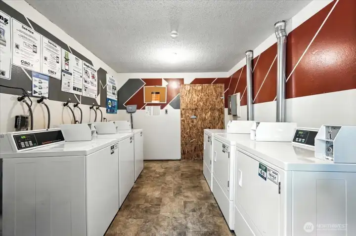 Coin/CC operated Laundry