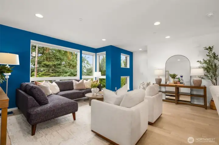 Roomy enough to host a game-day party!