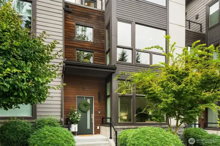Private entry and always plenty of street parking for guests right out front