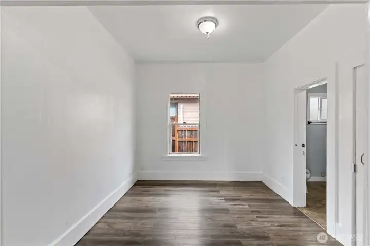 Full bath on the right.