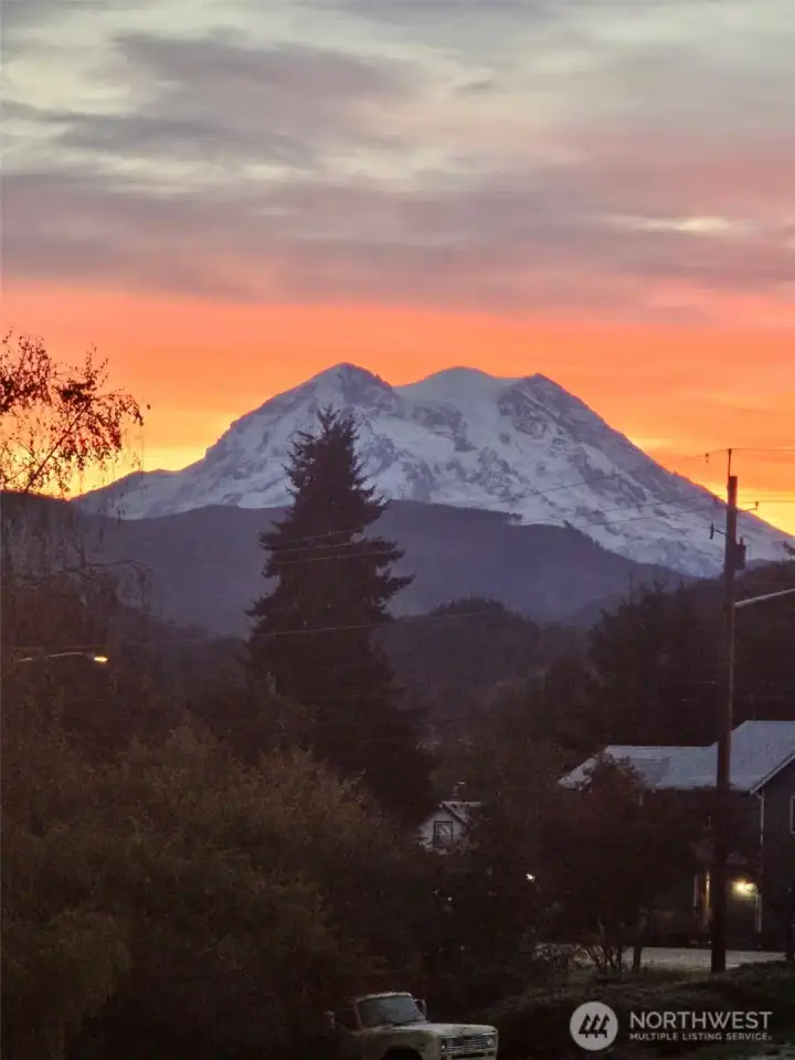 Mt view from the back of your homes