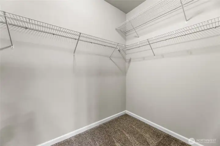 Primary bedroom closet