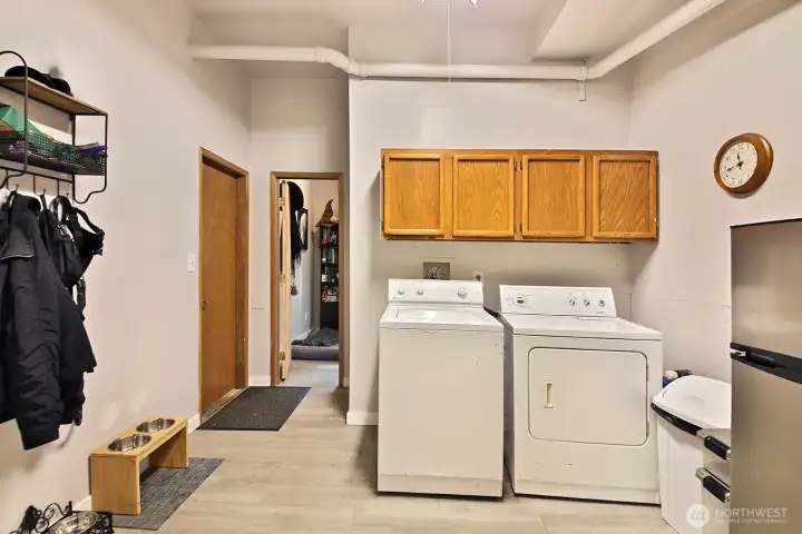 Main Home. Entry -Laundry / Mud room with office in the back.