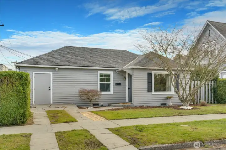 home built in 1939, set within a classic North Tacoma neighborhood.