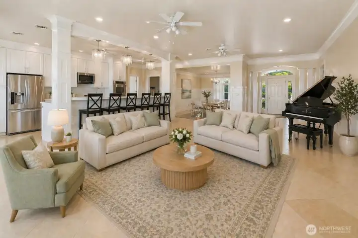 VIRTUALY STAGED: Plenty of room to entertain VIRTUALY STAGED: Plenty of room to entertain